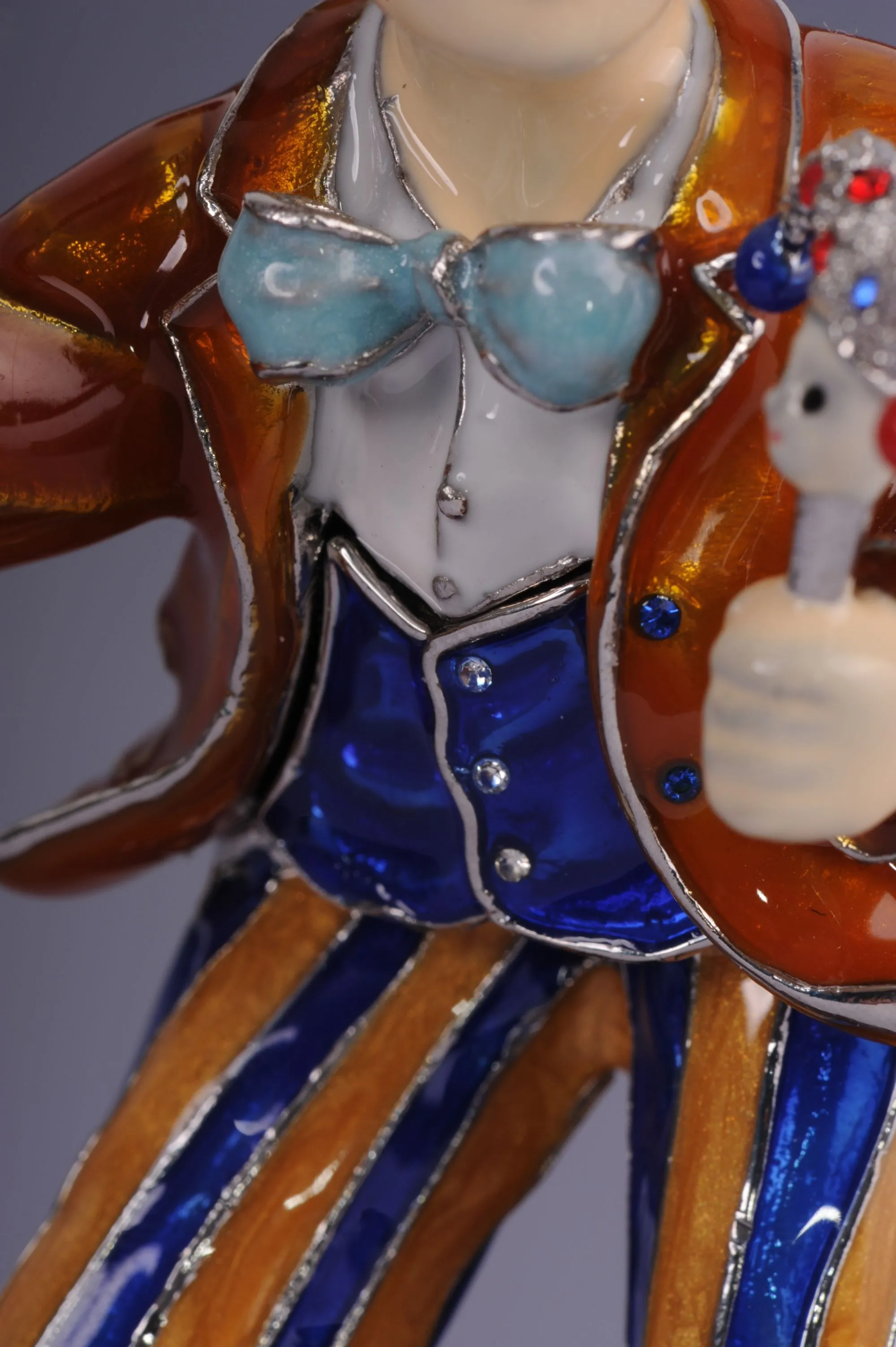 Colorful Jester with Clappers