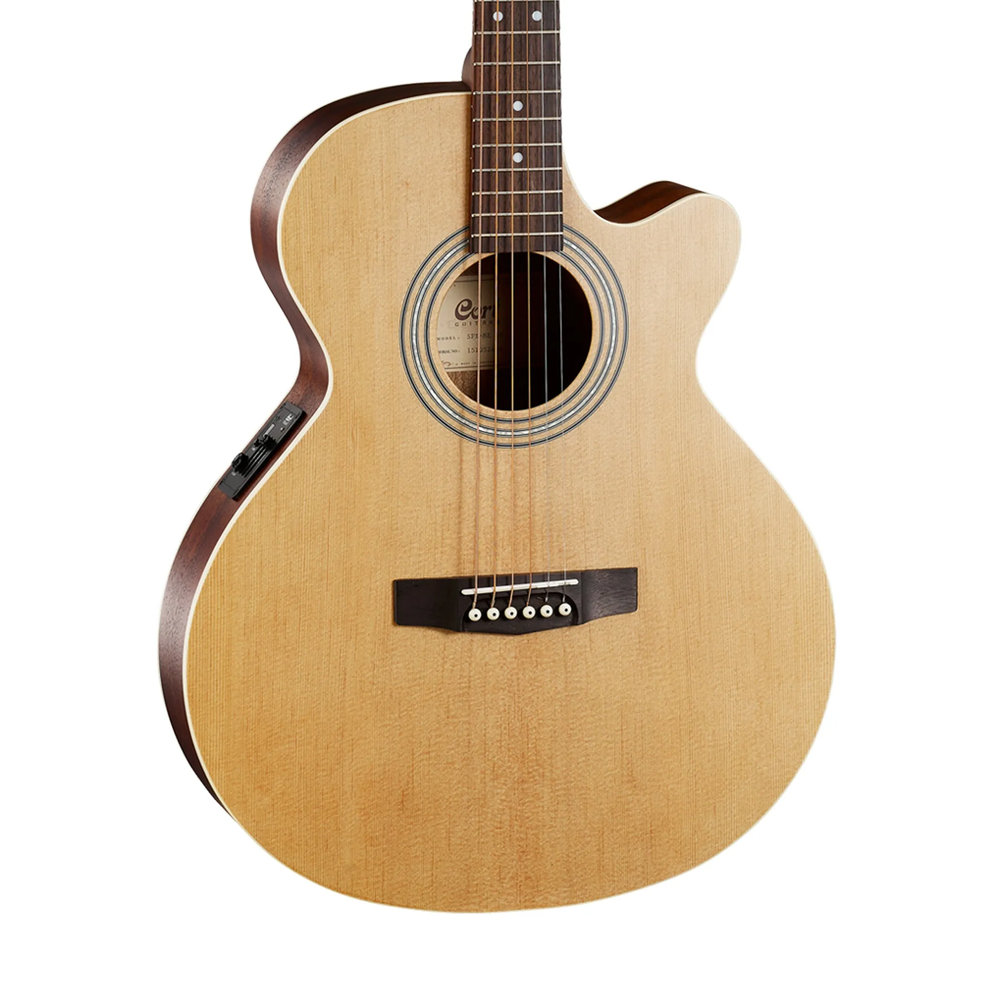 Cort SFX-ME-OP Acoustic Guitar w/Bag, Open Pore