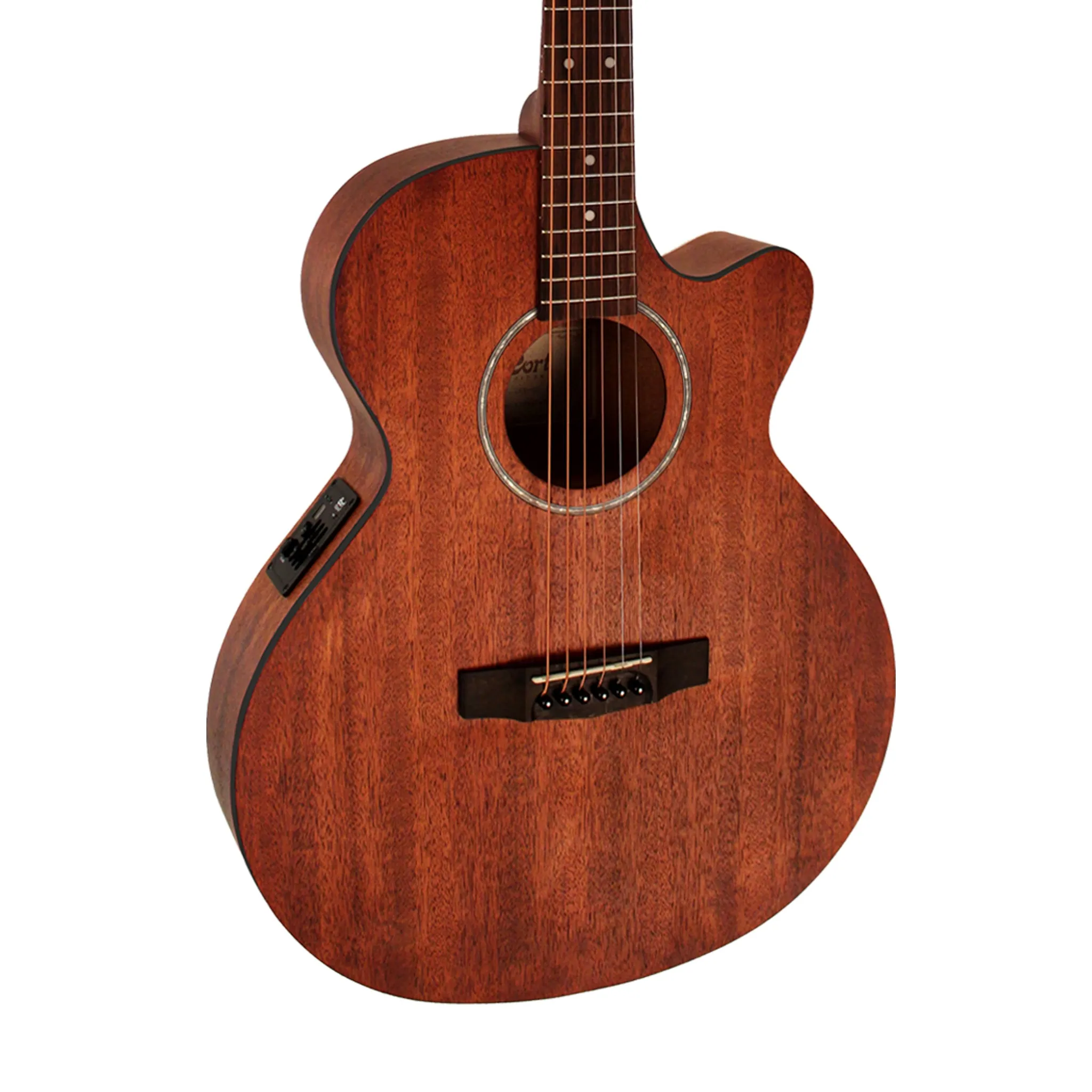 Cort SFX-MEM-OP Acoustic Guitar w/Bag, Open Pore