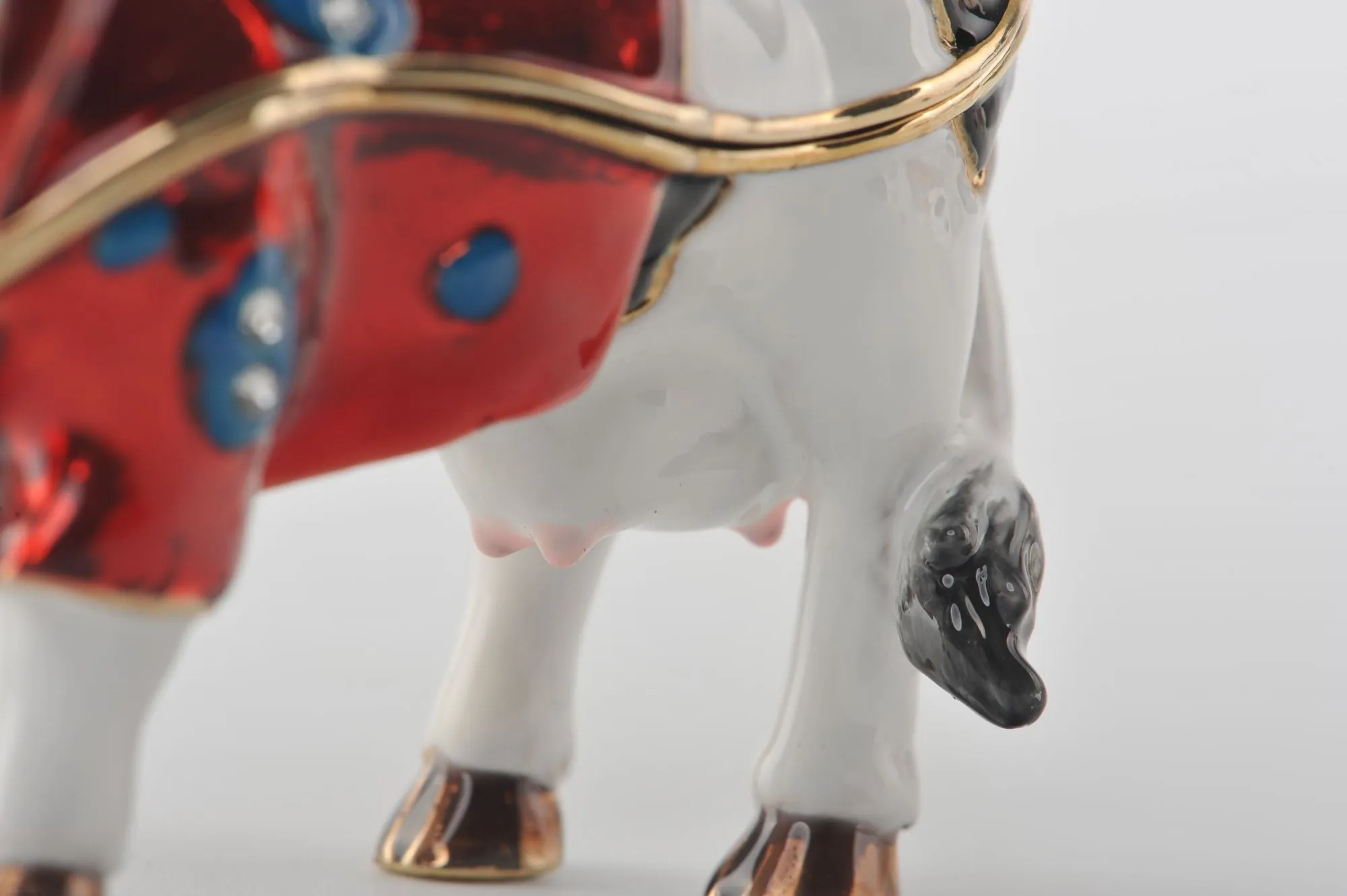 Cow with a Red Shirt