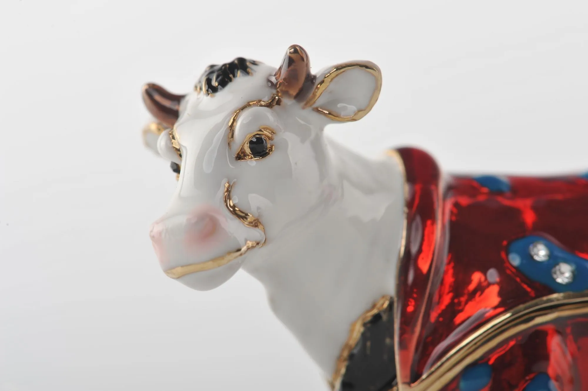Cow with a Red Shirt