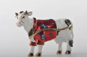Cow with a Red Shirt