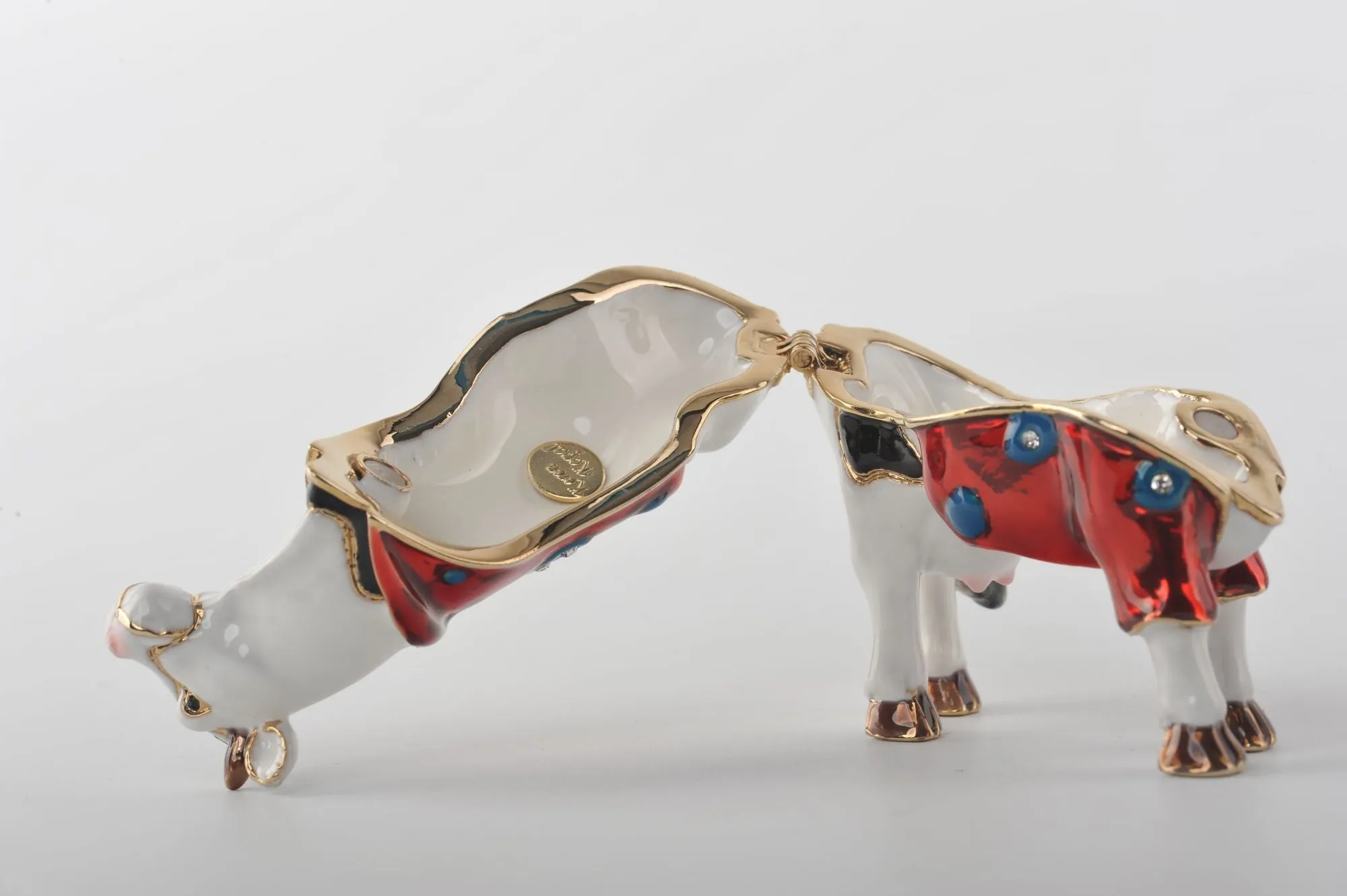 Cow with a Red Shirt