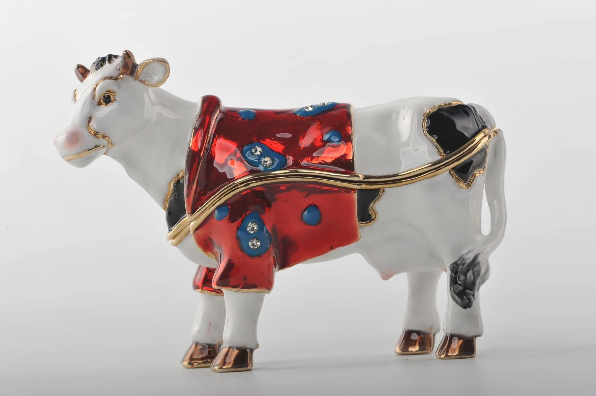 Cow with a Red Shirt