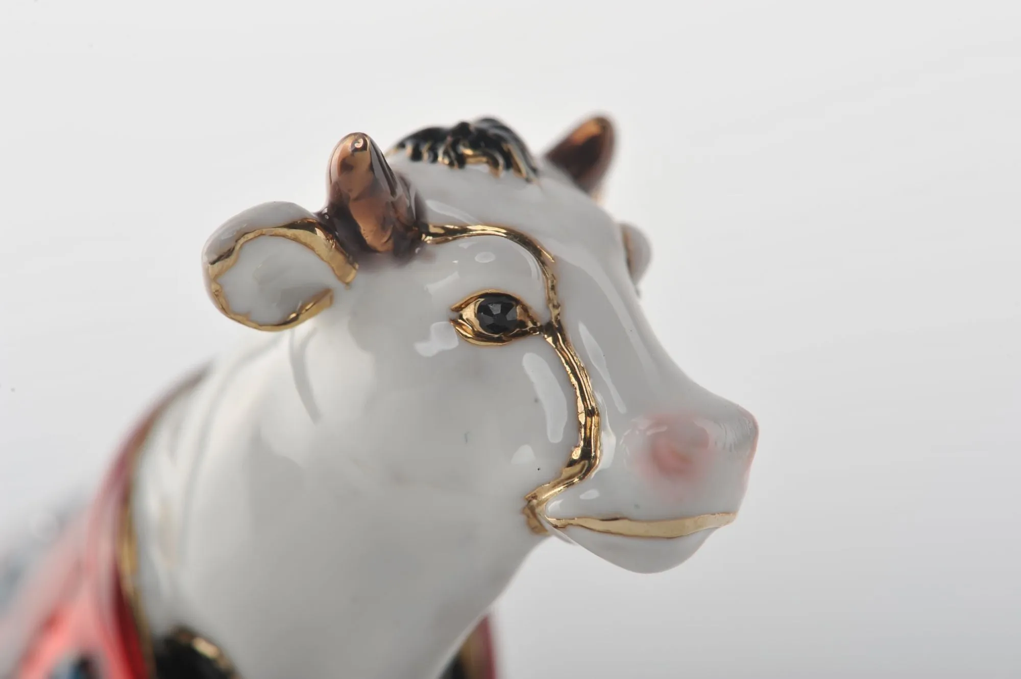 Cow with a Red Shirt
