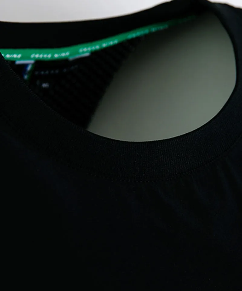 CREVE NINE: M Signature Punching Uni Anorak - Black