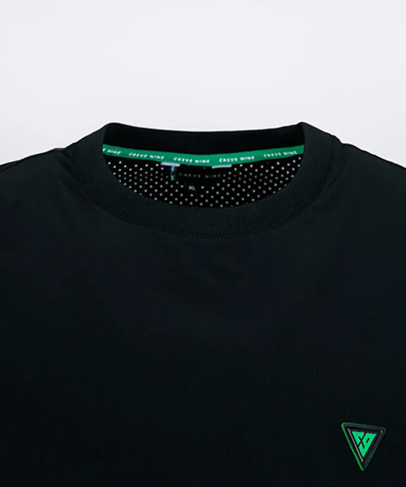 CREVE NINE: M Signature Punching Uni Anorak - Black