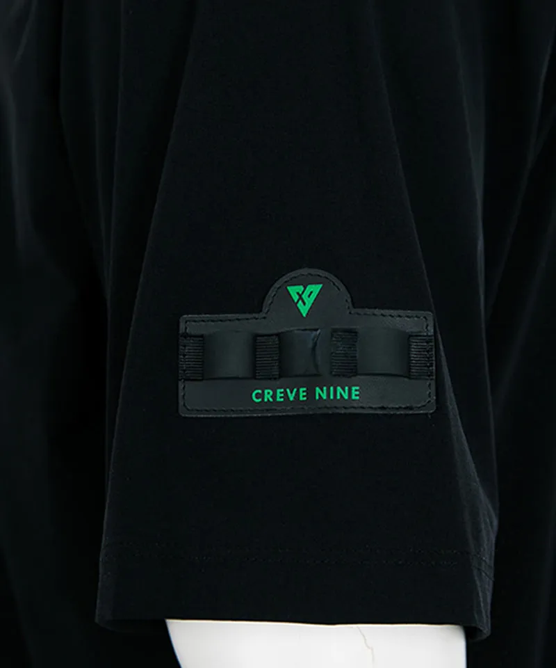 CREVE NINE: M Signature Punching Uni Anorak - Black
