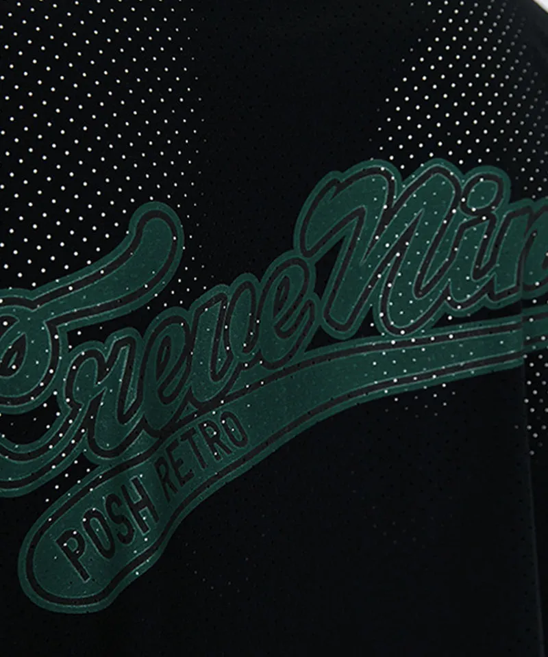 CREVE NINE: M Signature Punching Uni Anorak - Black