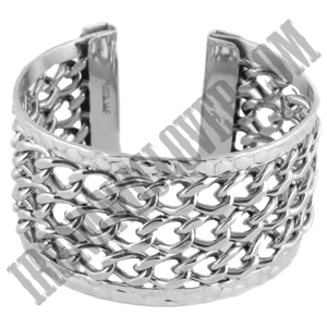 Cuban Link Cuff Bracelet