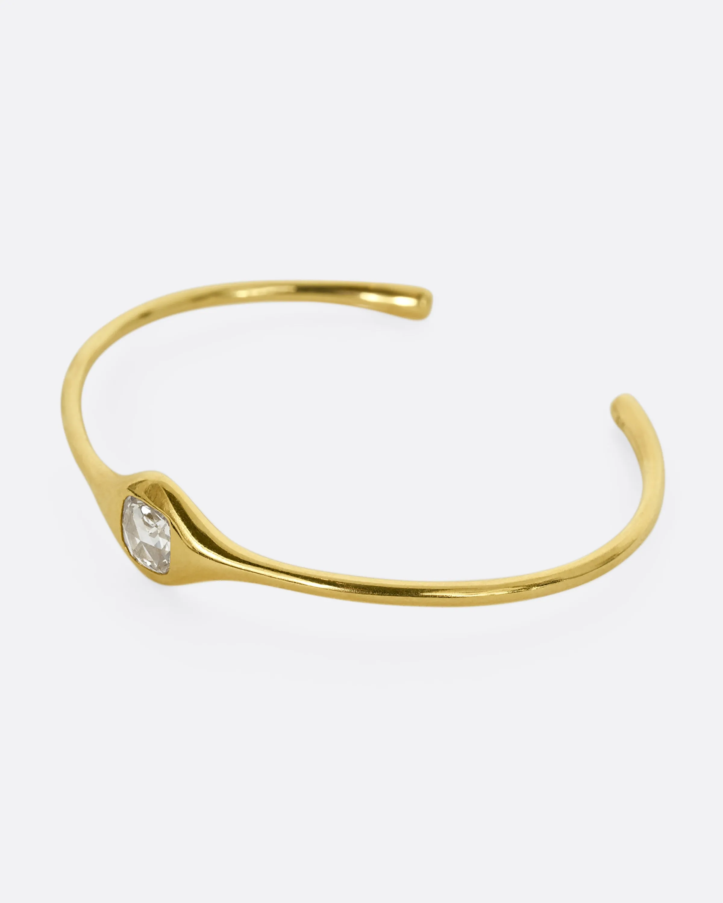 Cushion Diamond Cuff