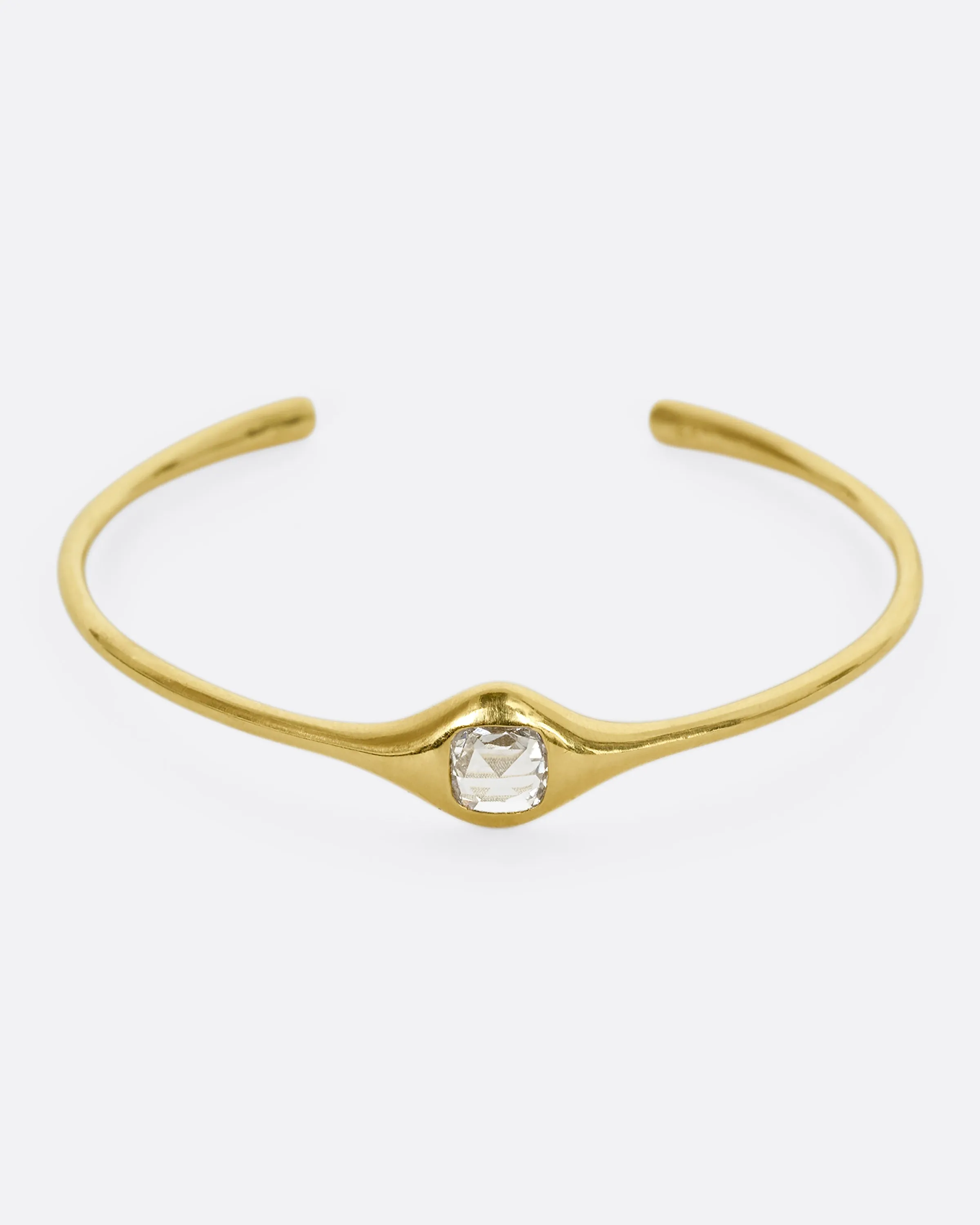 Cushion Diamond Cuff