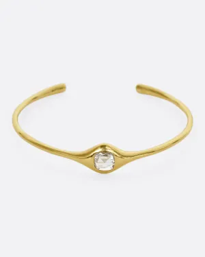 Cushion Diamond Cuff