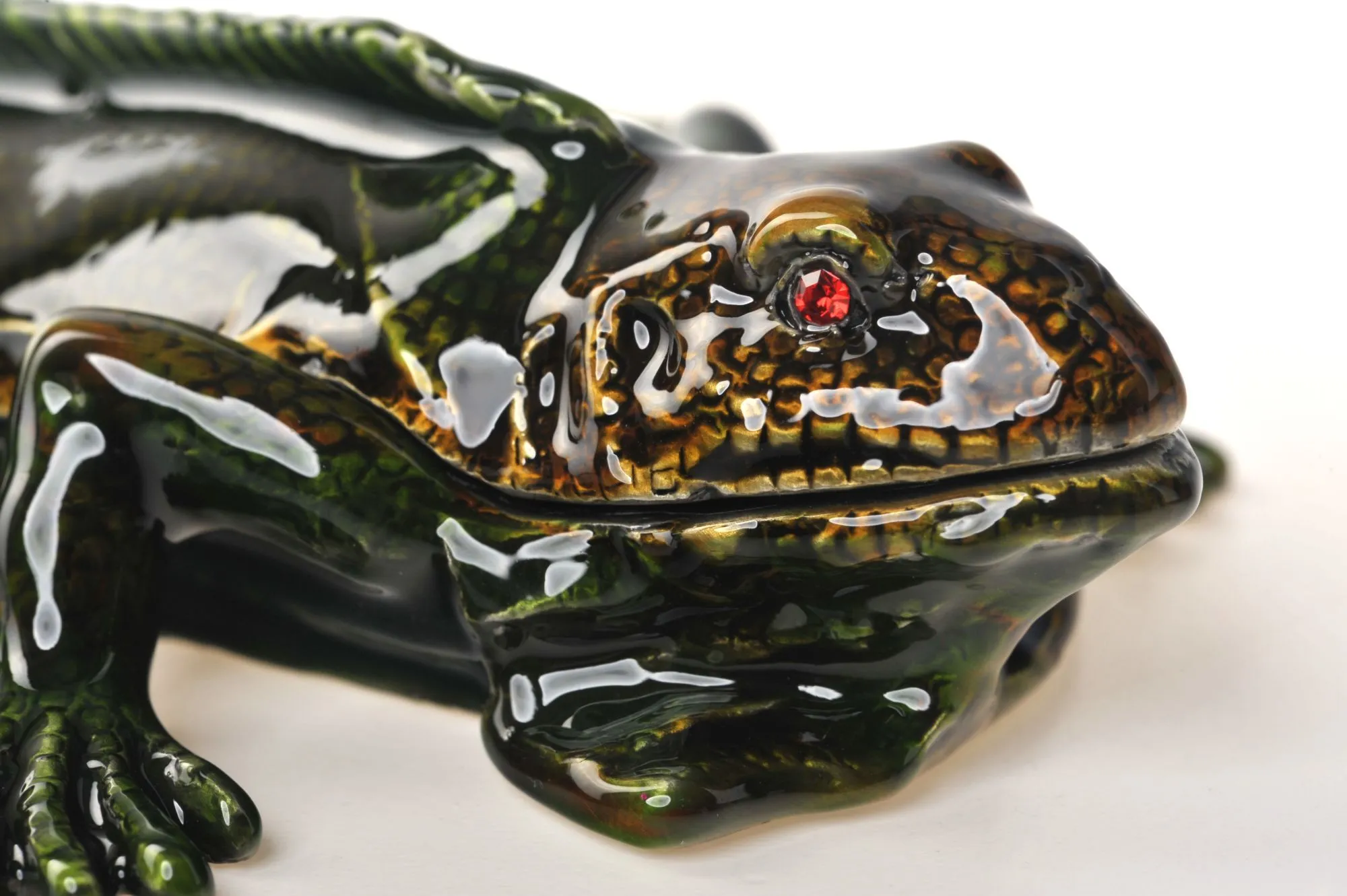 Dark Green Lizard