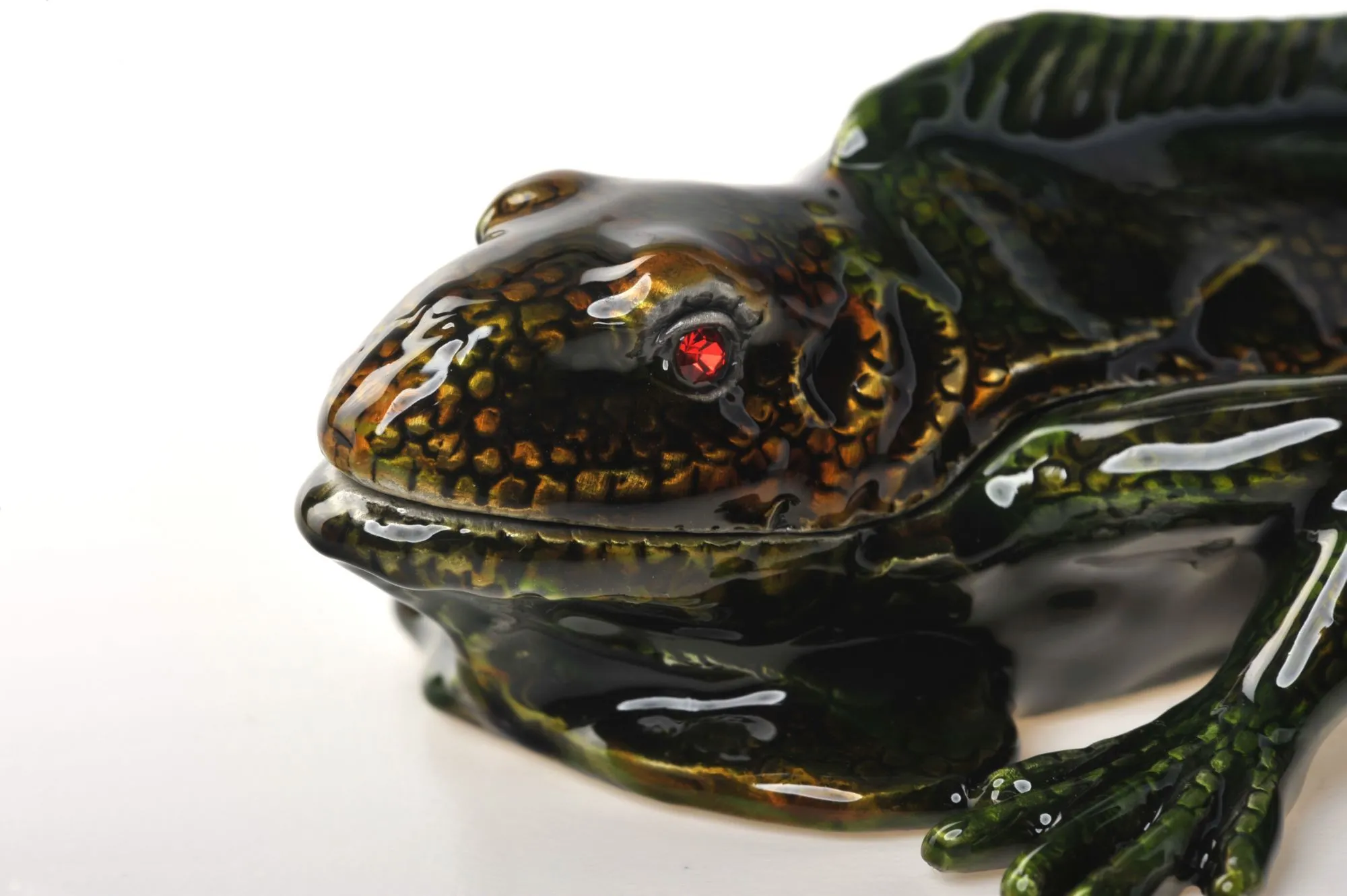Dark Green Lizard