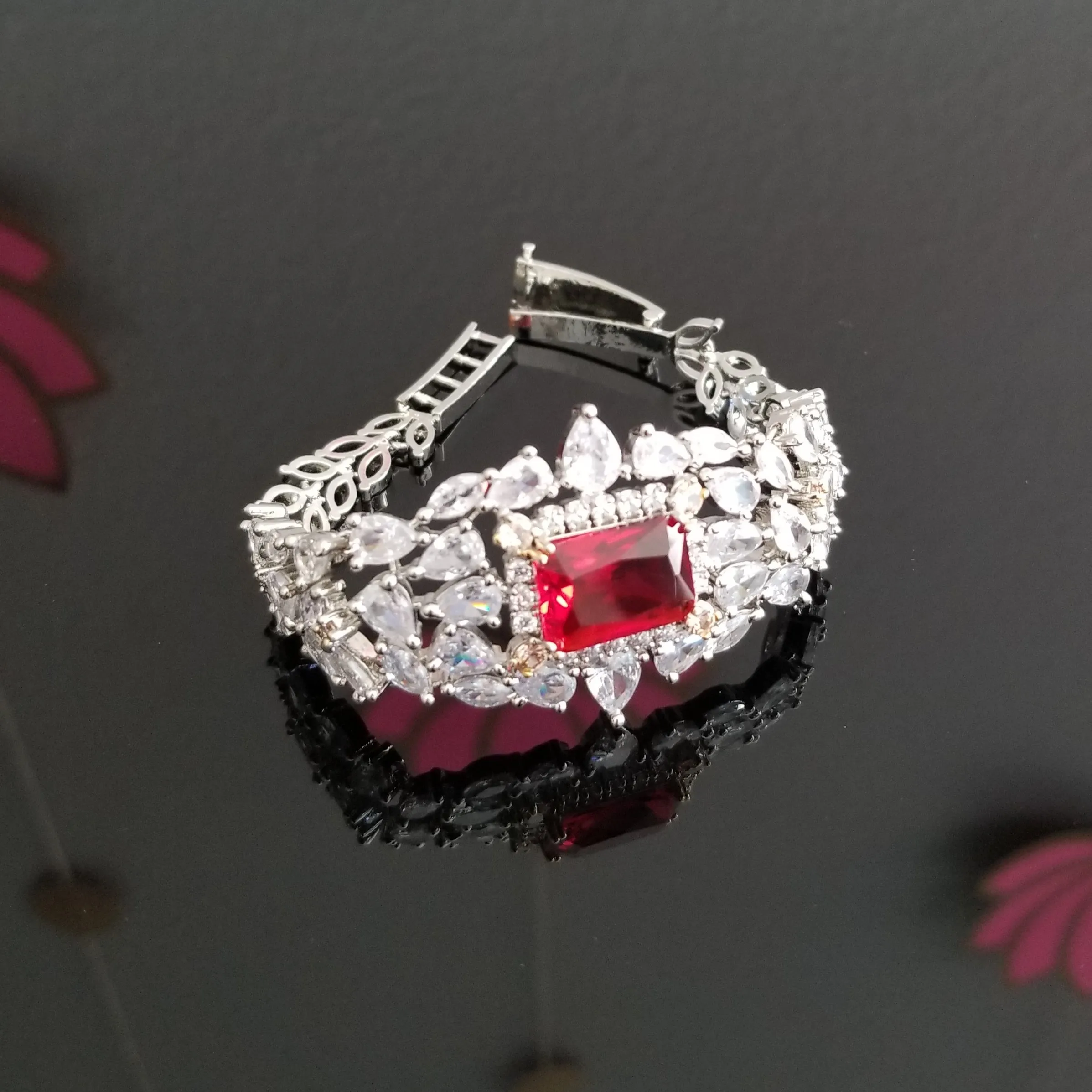 Diamond Look Alike AD Bracelet 22108