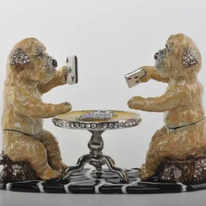 Dogs Playing Cards