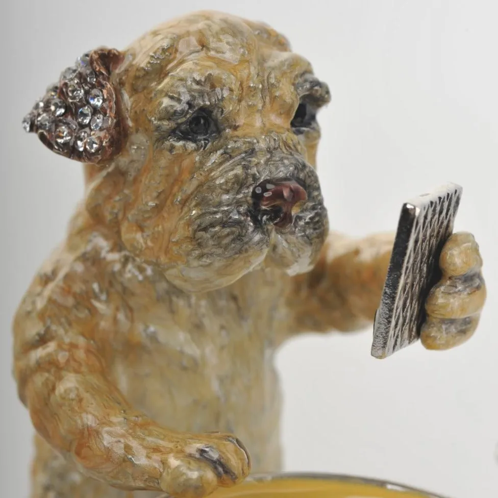 Dogs Playing Cards