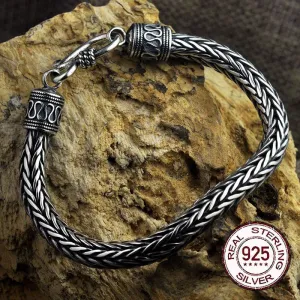 Gentle moonstone silver bracelet
