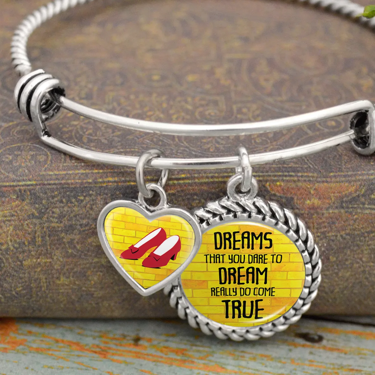 Dreams That You Dare To Dream Really Do Come True Charm Bracelet