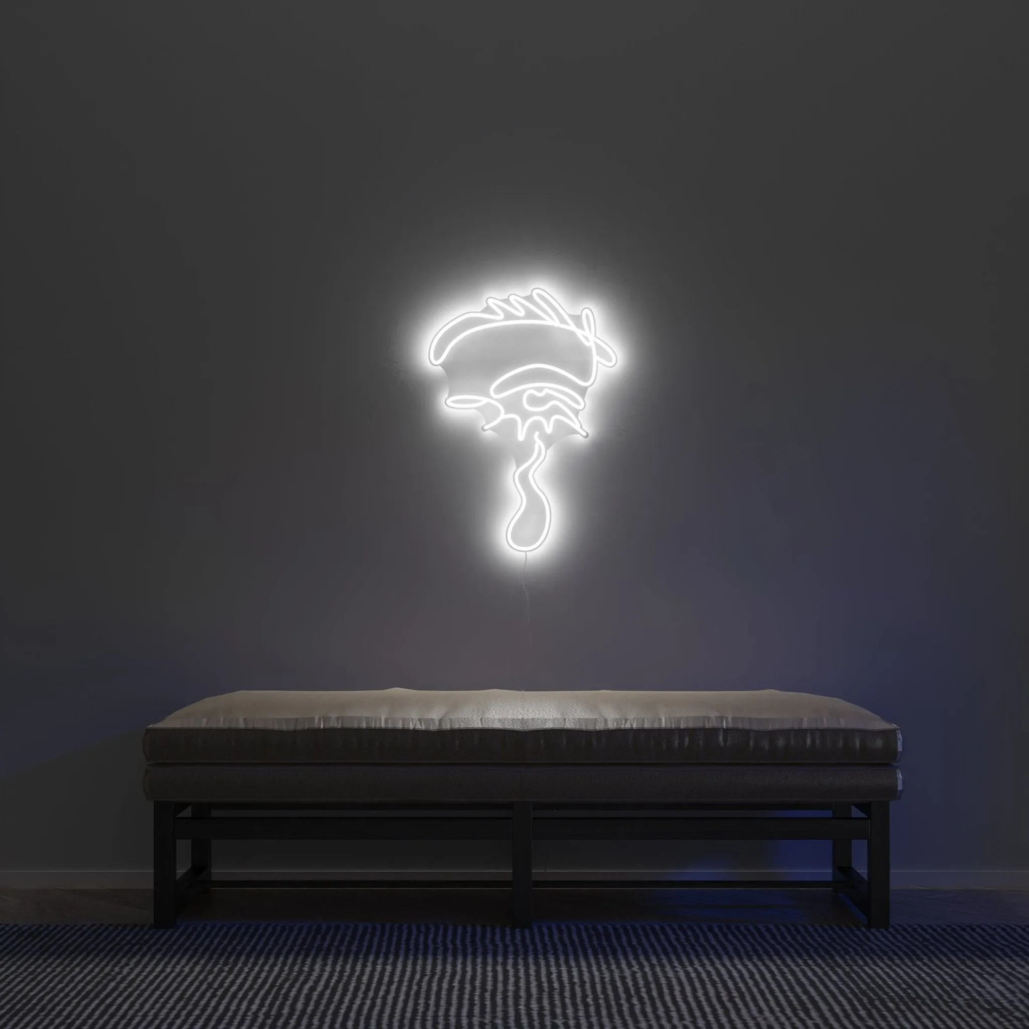 Dripping Eye by Girl Knew York - LED neon sign