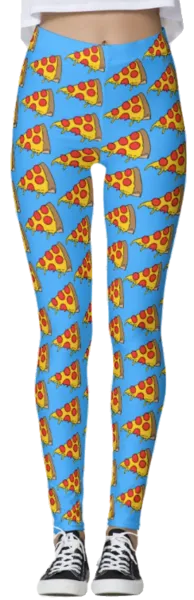 Dripping Pizza Leggings