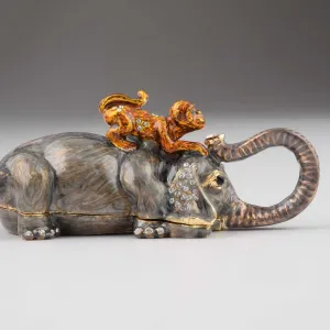Elephant with Monkey