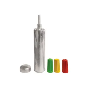 Empty 50 Gram Metal Cartridges for Hot Melt and PUR Filling