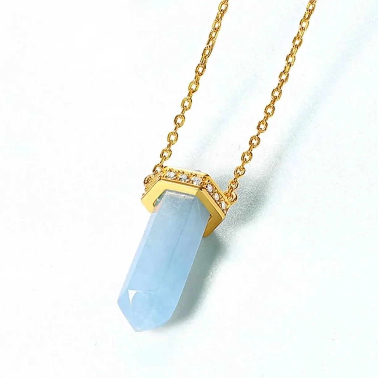 Euphoria Aquamarine Necklace