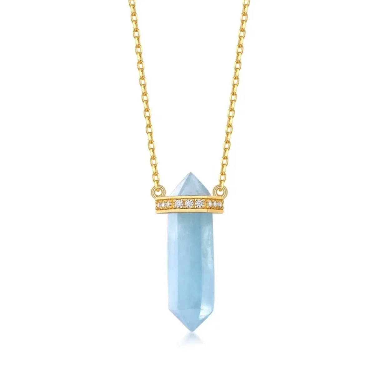 Euphoria Aquamarine Necklace