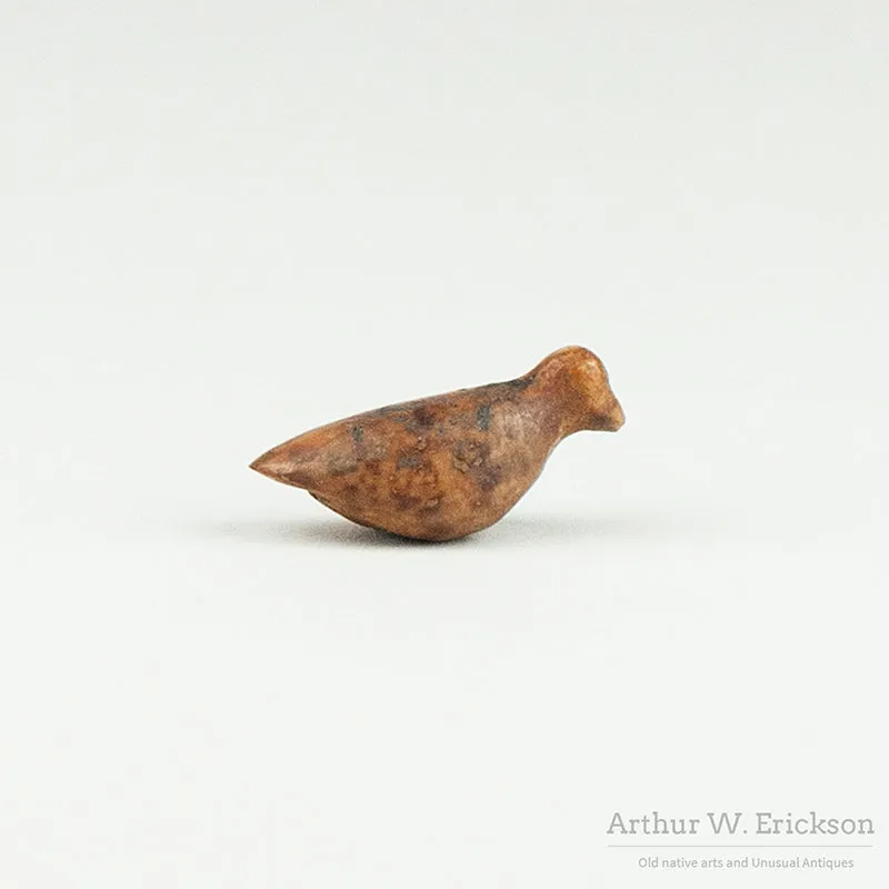 Excavated Inuit Walrus Ivory Carved Bird