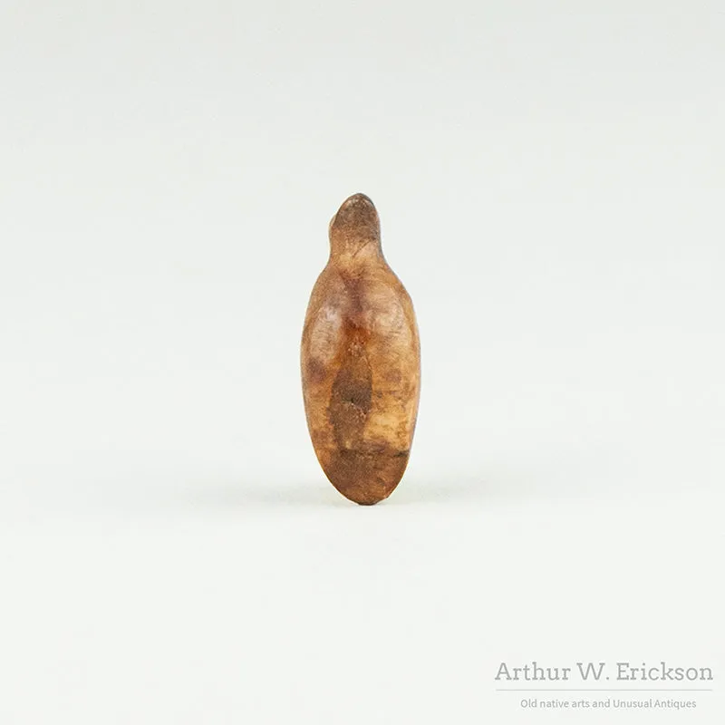 Excavated Inuit Walrus Ivory Carved Bird
