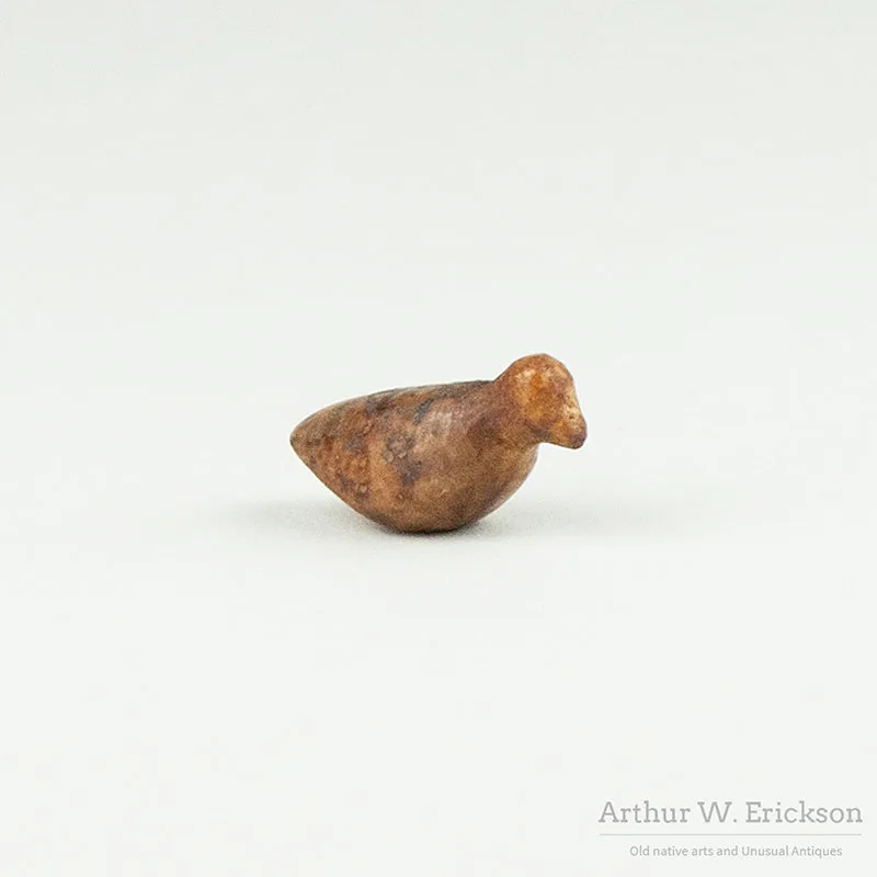 Excavated Inuit Walrus Ivory Carved Bird