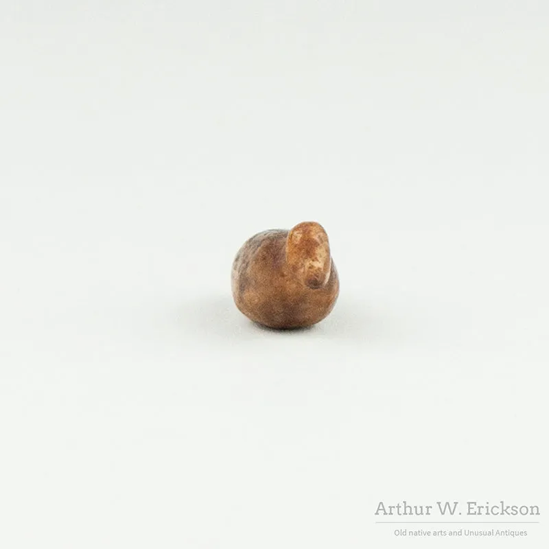 Excavated Inuit Walrus Ivory Carved Bird