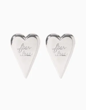Fearless Earrings Silver