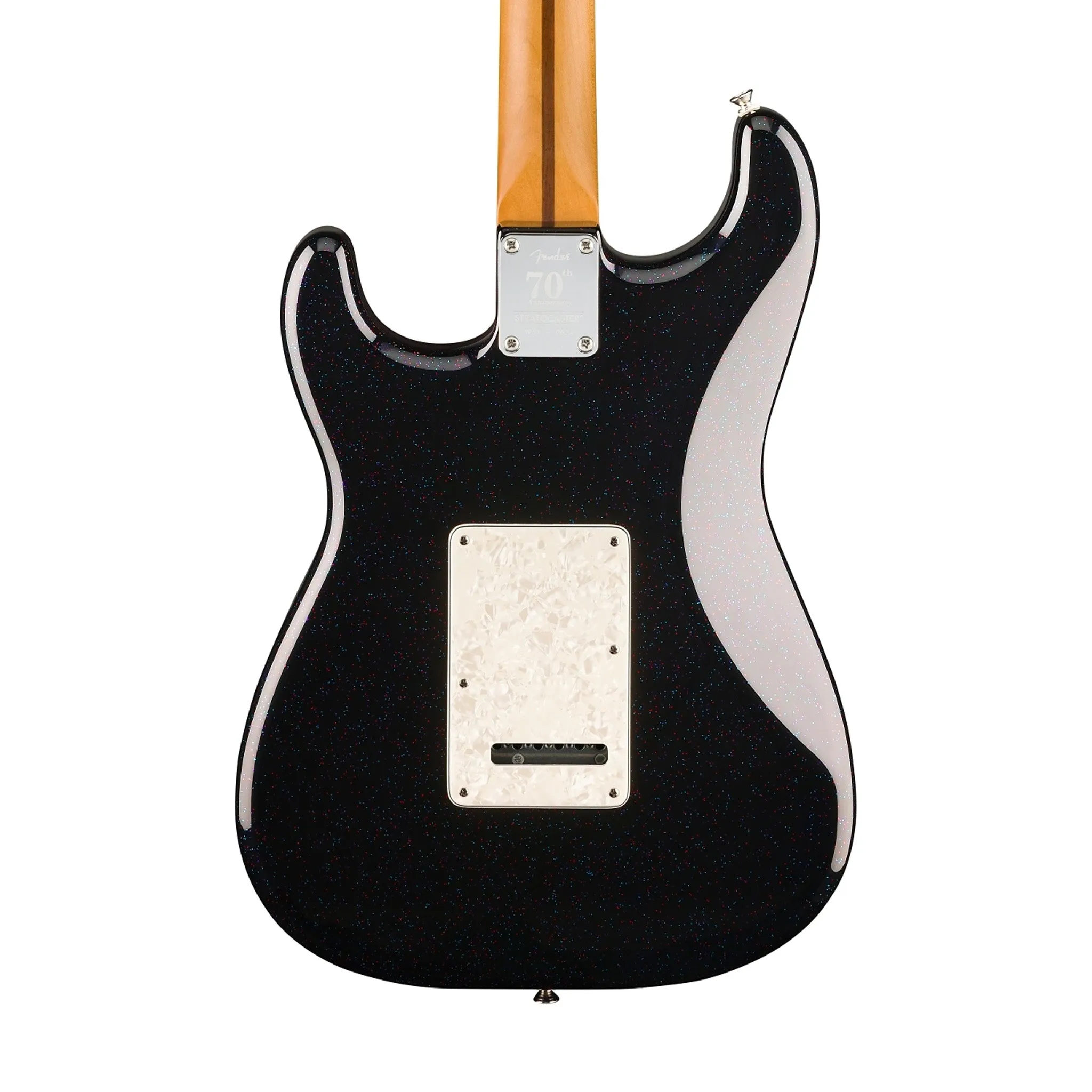 Fender 70th Anniversary Player Stratocaster Electric Guitar, RW FB, Nebula Noir