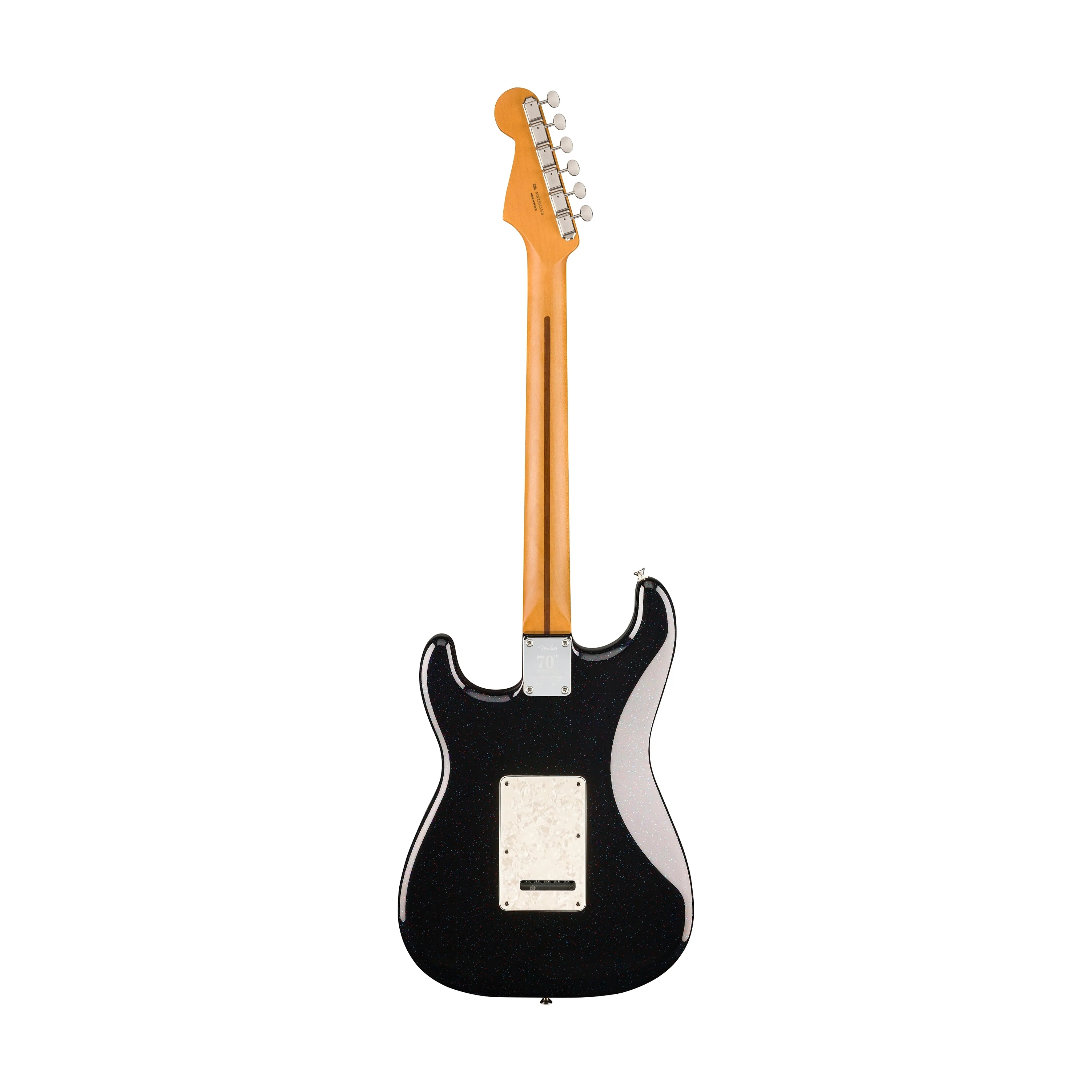 Fender 70th Anniversary Player Stratocaster Electric Guitar, RW FB, Nebula Noir