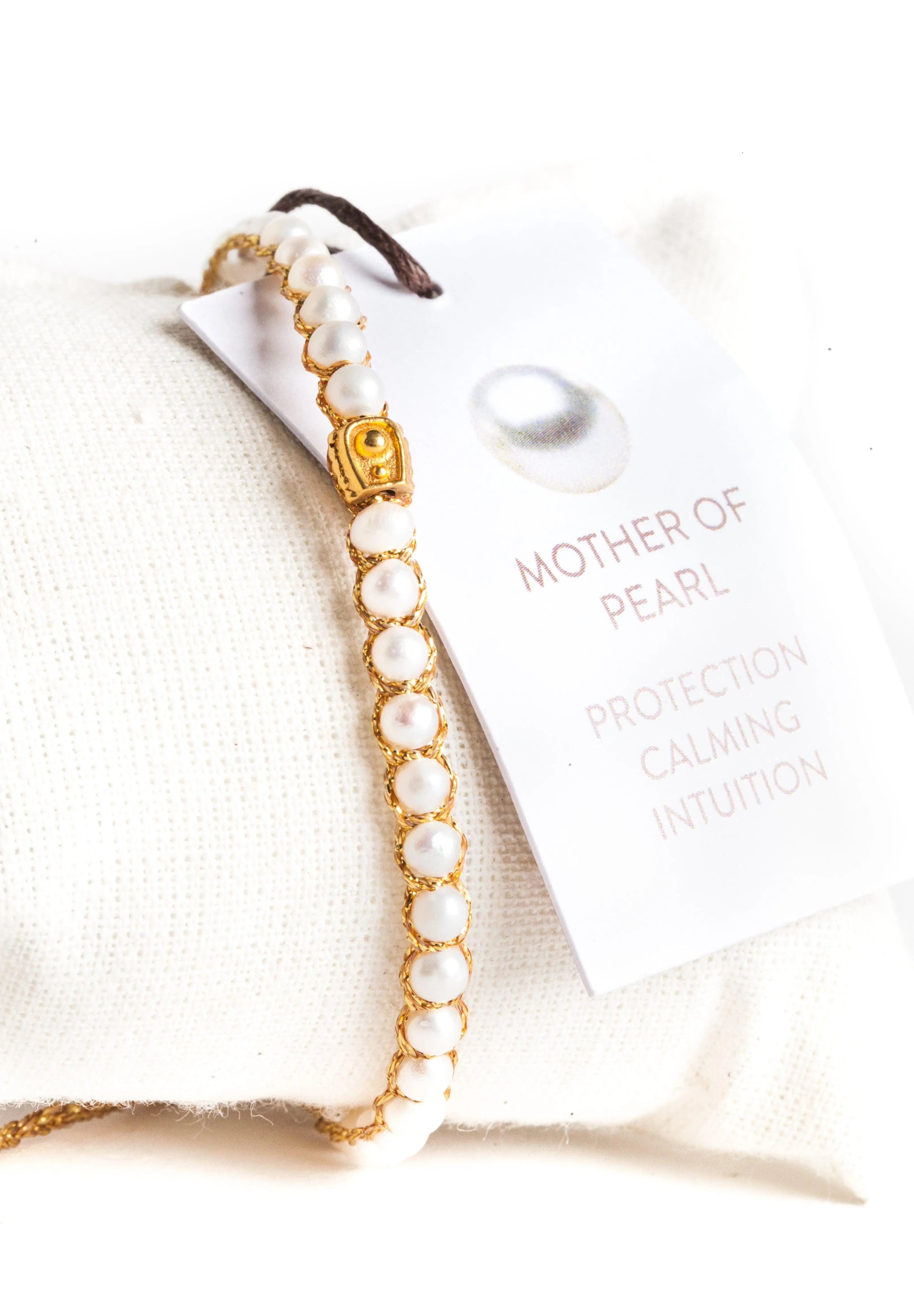 Fresh Water Pearl Round Bracelet | Gold