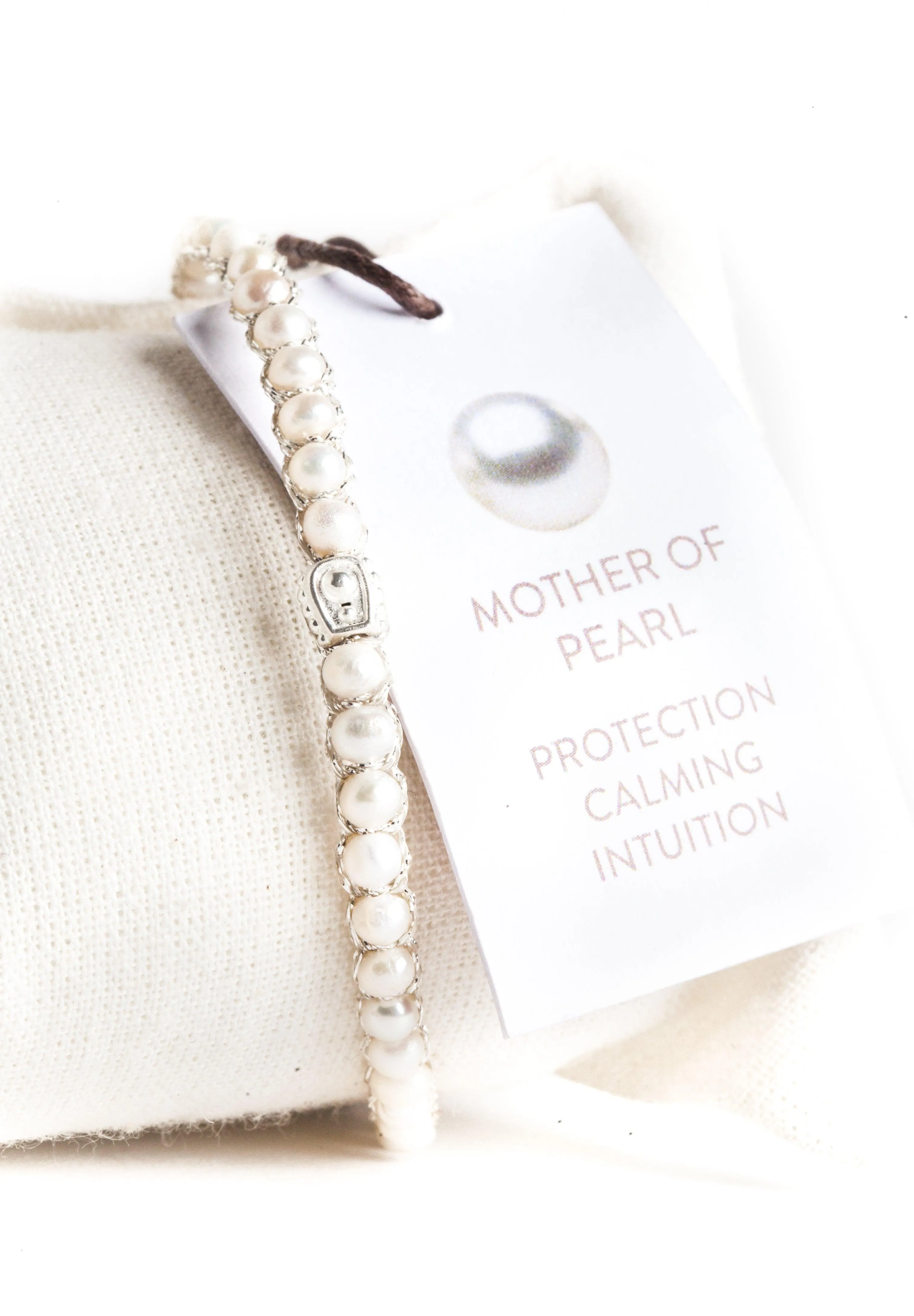 Fresh Water Pearl Round Bracelet | Silver