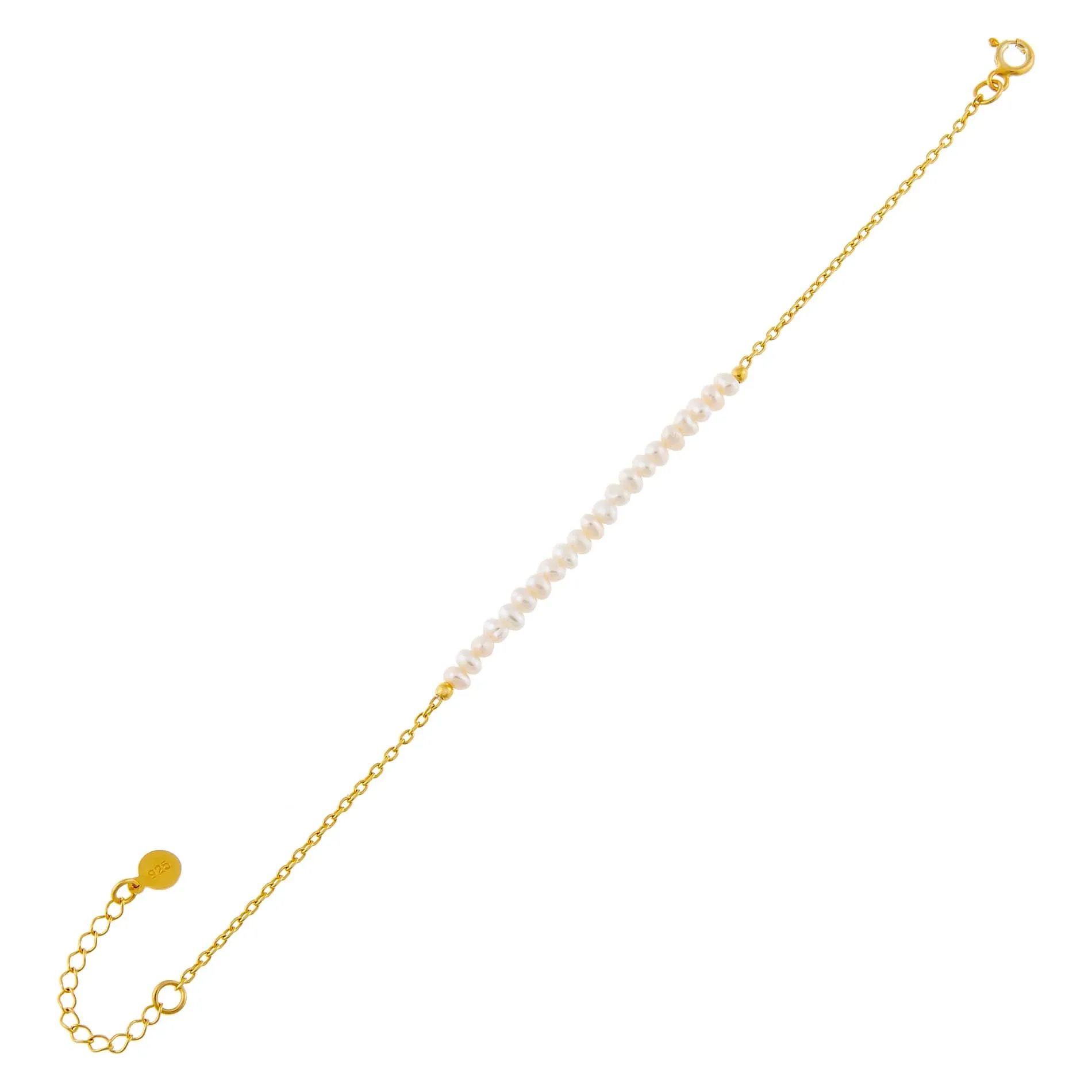 Freshwater Pearl Chain Bracelet