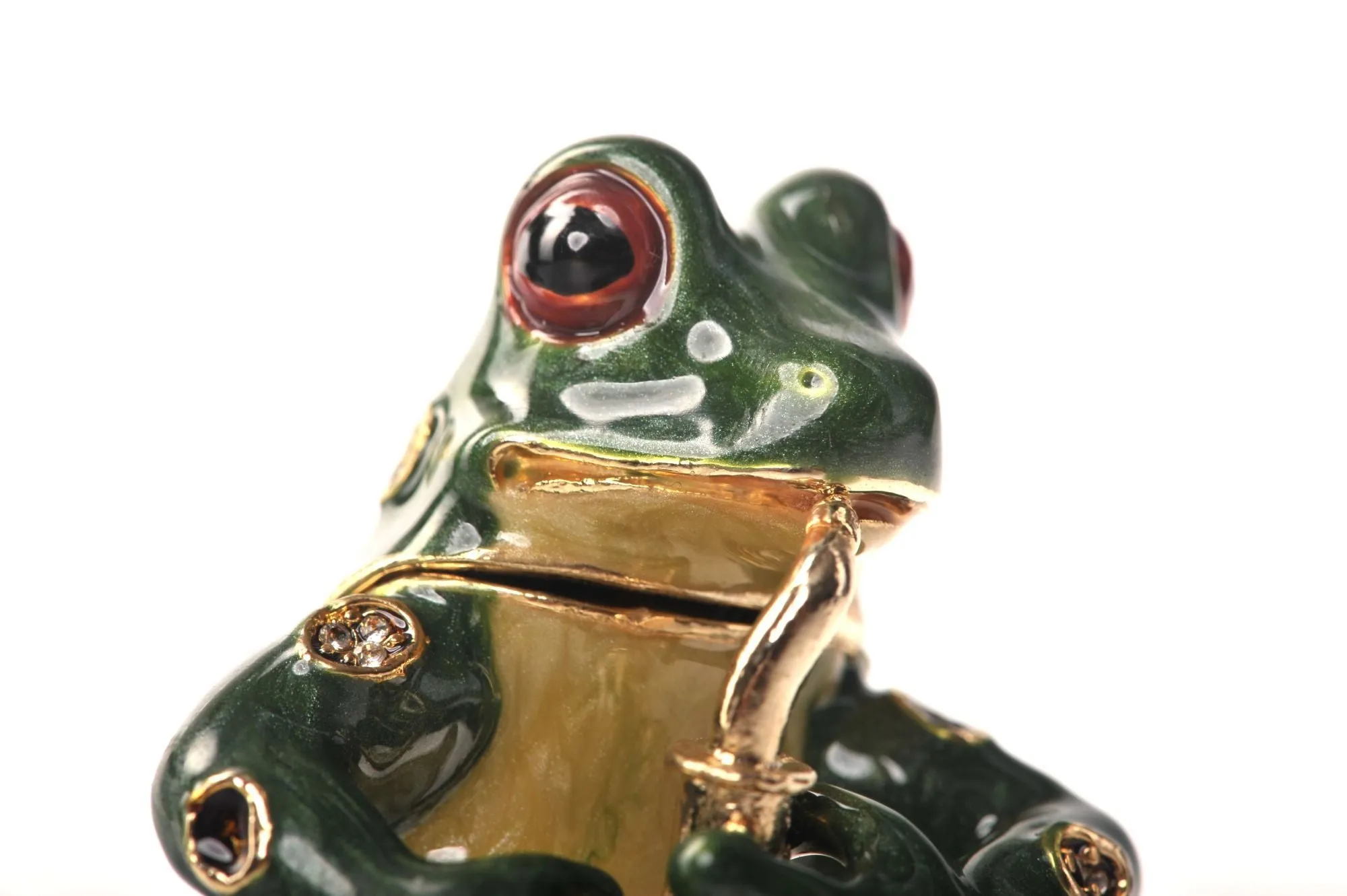 Frog Playing the Saxophone