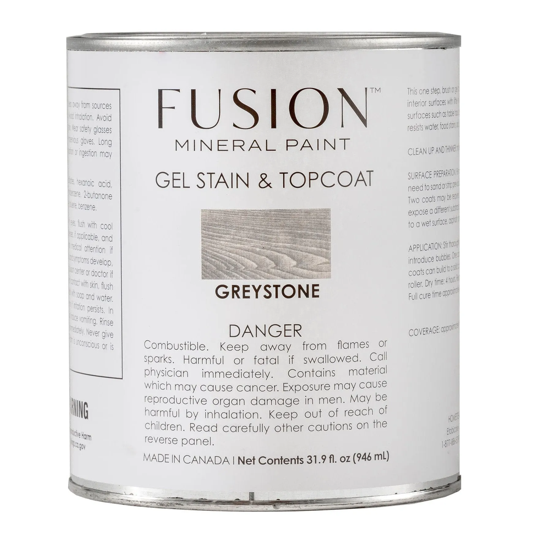 Gel Stain and Topcoat - Fusion Mineral Paint