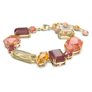 Gema Bracelet, Multicolored, Gold-tone Plated