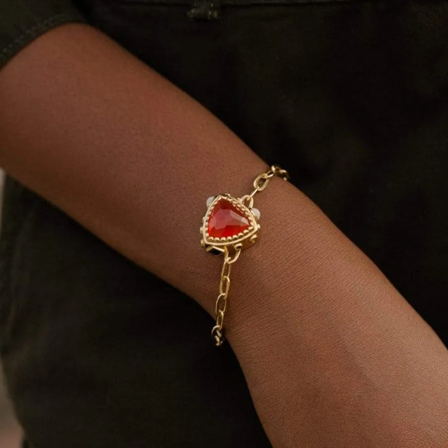 Gilded Bracelet Jewelry Stack - 1 Left