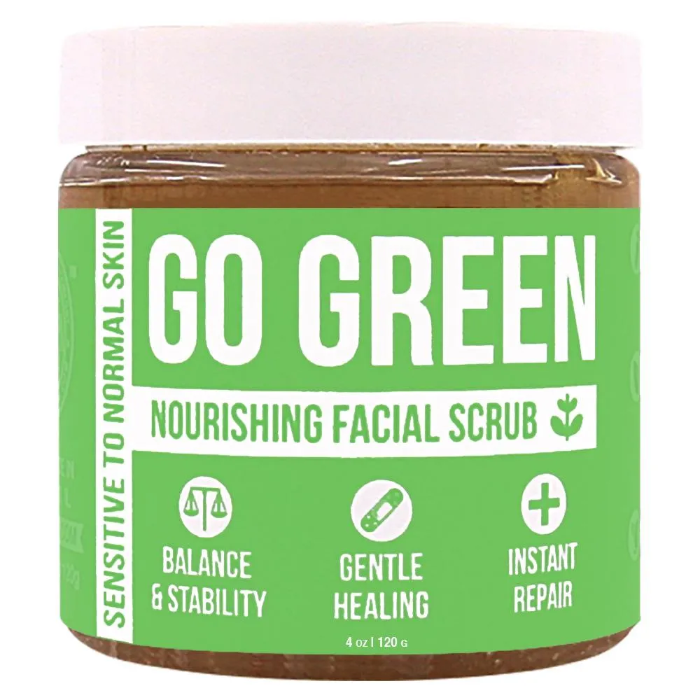 Go Green Nourishing Facial Scrub
