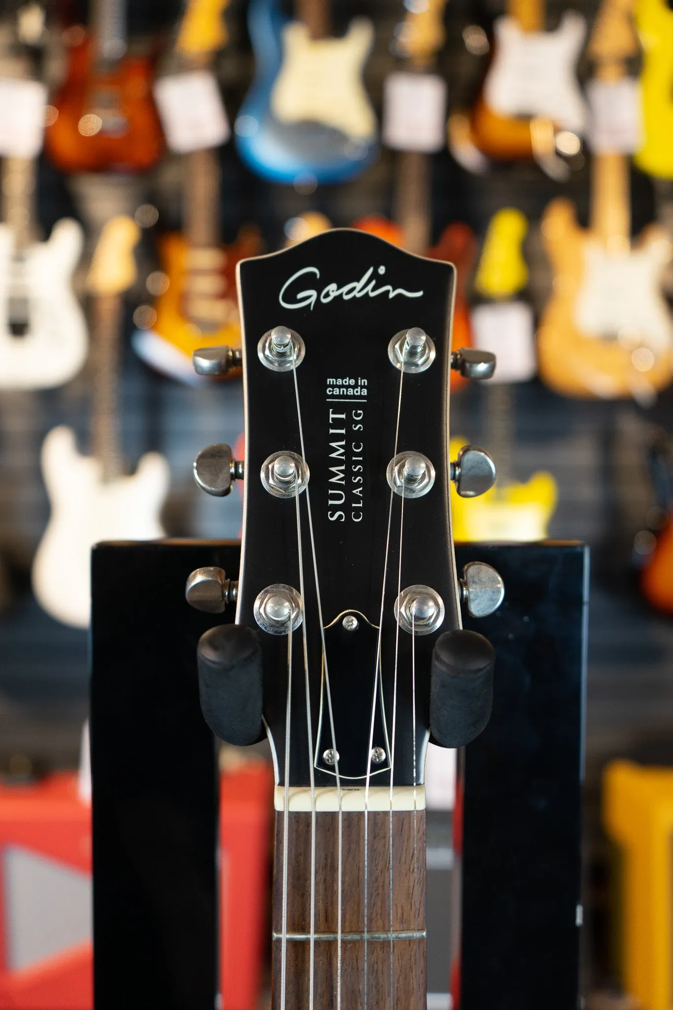 Godin Summit Classic SG, Matte Green, USED