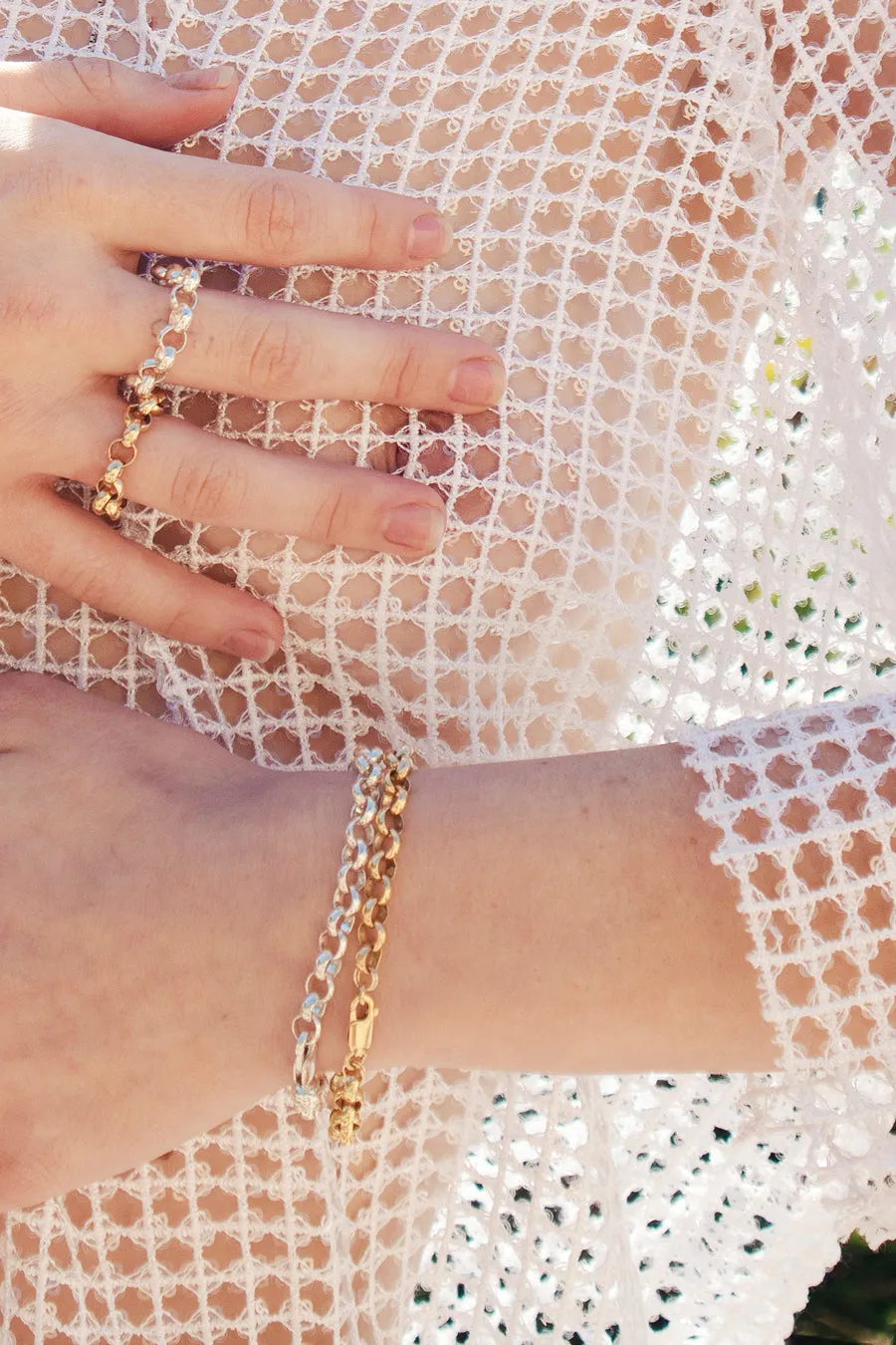 Gold Chakra Bracelet