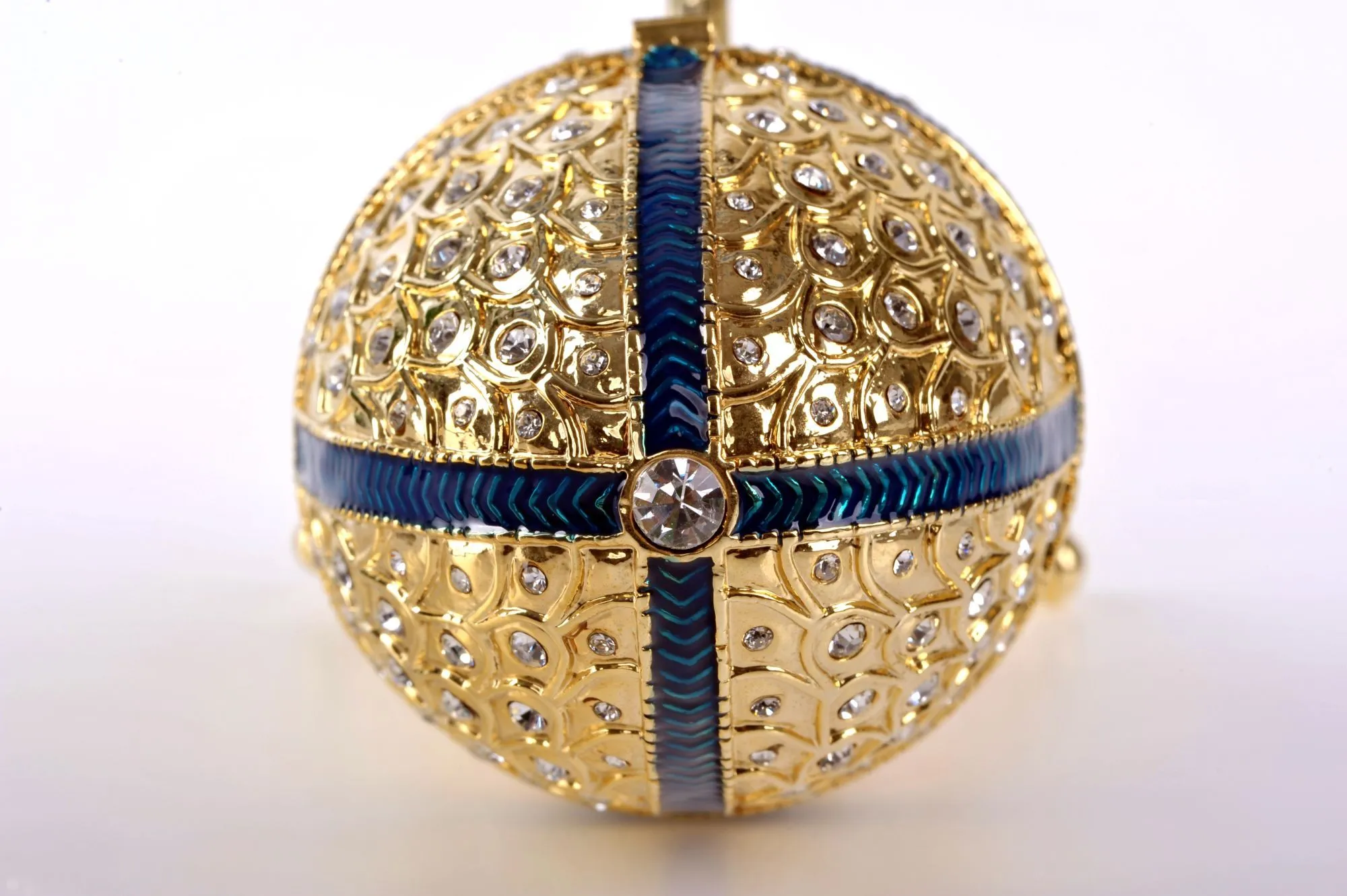 Golden Faberge Egg Music Box