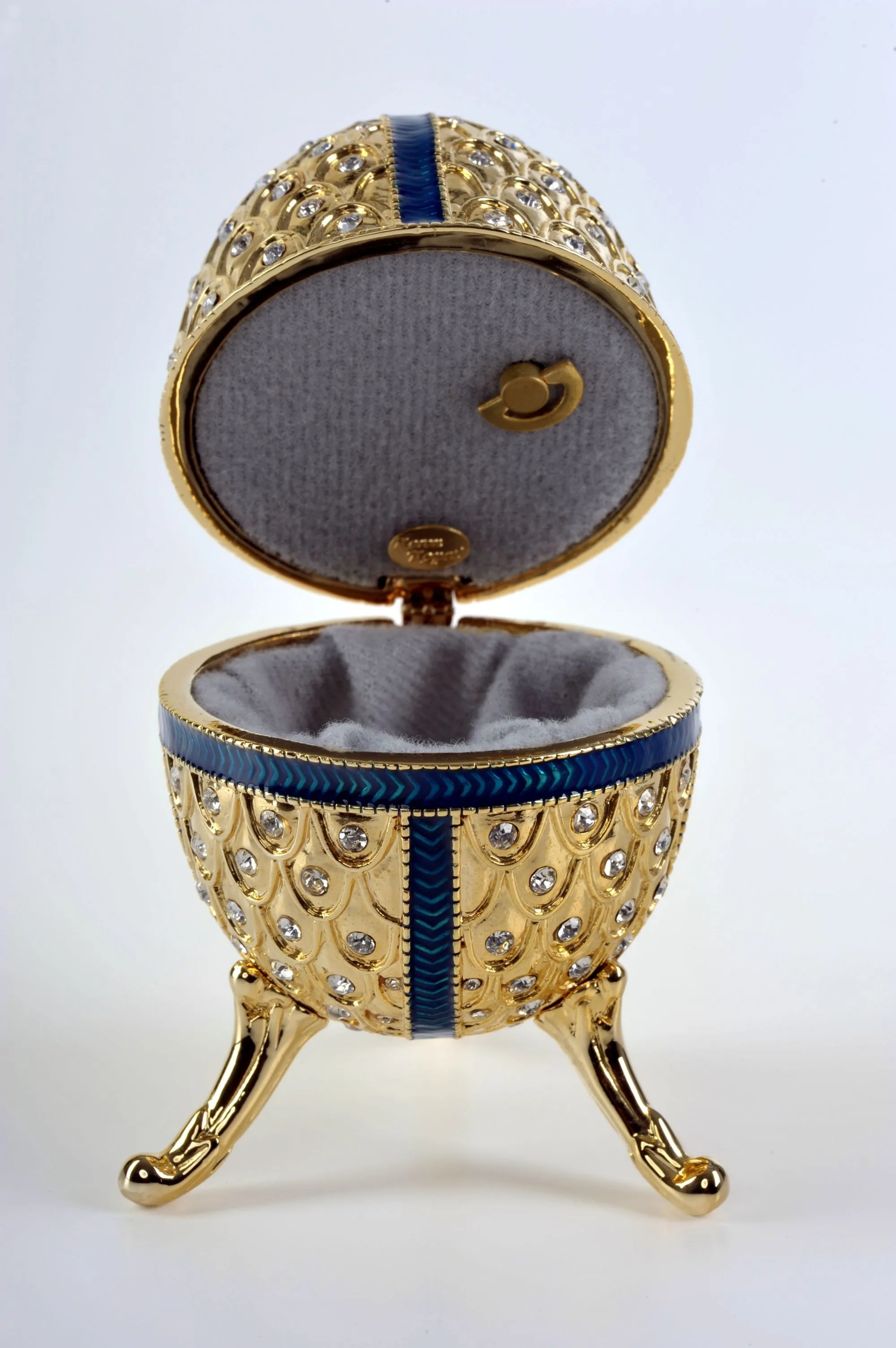 Golden Faberge Egg Music Box
