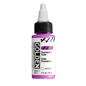 Golden High Flow Acrylics 30ml - Fluorescent Violet